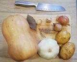 Une image de l'étape 1 de Soupe butternut / pâtisson.