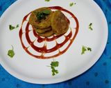 A picture of step 5 of Cheese pavbhaji cutlets.
