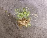 A picture of step 2 of Sawan special Potatoes.