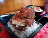 Foto del paso 3 de la receta: Arroz integral con carne y champiñones