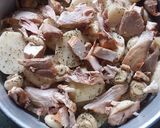 Foto del paso 3 de la receta: Papas a la crema con pollo