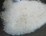 A picture of step 1 of Nariyal Pak.