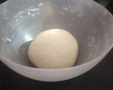 A picture of step 4 of Domino's style pasta pizza.