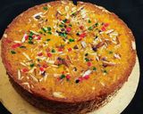 A picture of step 5 of Tutti Frutti Semolina Cake.