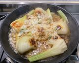 A picture of step 10 of Braised Fennel with Maple Syrup and Lemon.