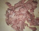 Foto del paso 2 de la receta: Fideos Gratinados con Crema, Queso Azul, Jamón, Queso Por Salut y Queso de Rallar