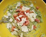 A picture of step 1 of Avocado cheese sandwich.