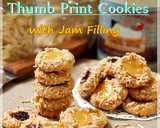 Foto langkah ke 7 dari resep Blueberry Lemon Thumbprint Cookies with Cheese Super nagih.