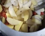 A picture of step 2 of Aloo ki sabji.