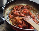 A picture of step 6 of Mix vegetables spicy korma.