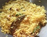 A picture of step 4 of Plain Pulao.