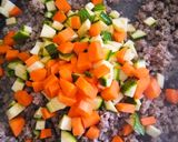 Foto del paso 3 de la receta: Tacos de molida y vegetales