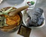 Foto langkah ke 1 dari resep Gulai ikan bumbu instan.