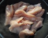 Foto del paso 1 de la receta: Fajitas de pollo estilo americano