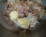A picture of step 6 of (Camel Stock) Matar Pulao😋😋😋.