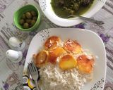 عکس مرحله 4 از دستور خورش آلو اسفناج