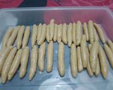 Foto langkah ke 2 dari resep Kue kering biji Ketapang renyah gurih.
