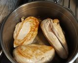 Foto del paso 1 de la receta: Pollo al verdeo y champiñones