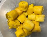 Foto del paso 1 de la receta: Waffles de Plátano Maduro