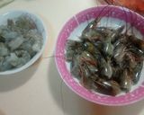 鮮蝦義大利麵(一鍋到底)  #好料日記的食譜步驟1照片