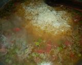A picture of step 8 of Vegetable Pulao💚💛💚.
