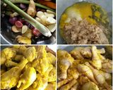 Foto langkah ke 2 dari resep Ayam goreng bumbu lengkuas.