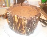 Rumos-csokis "pasi torta" recept fázis 4 fotója