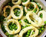 Foto del paso 6 de la receta: Calamares con guisantes en la Freidora de aire (Airfryer)
