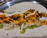 A picture of step 2 of Quick Falafel Wraps.