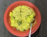 A picture of step 3 of Vidhya Halvawala> Home made food (veg only).