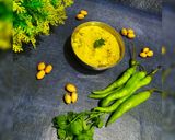 A picture of step 4 of Mirchi Ka Salan.
