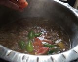 A picture of step 5 of Beef aloo white pulao.
