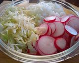 A picture of step 2 of Pozole with Pork Shank, Backbone, and Pork Chunks (Pressure Cooker).