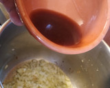 Foto del paso 5 de la receta: Arroz caldoso con bogavante, foie, ñora y azafrán 🦞