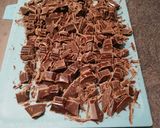 Une image de l'étape 2 de Crumble de poire chocolat aux noisettes.