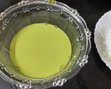 A picture of step 3 of Banana leaf Halwa.