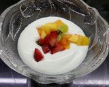 Foto del paso 6 de la receta Espuma de yogur con aroma de menta