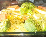 Foto del paso 1 de la receta: Patatas con boniato y brócoli microondas