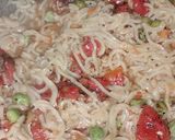 वेज मसाला मैगी (Veg masala maggi recipe in hindi) रेसिपी चरण 2 फोटो
