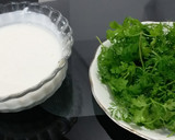 A picture of step 7 of Achari Dahi Bhindi.