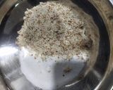 A picture of step 2 of Farali pakora.