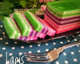 Foto langkah ke 7 dari resep Kue Lapis Beras(Tepung Beras).