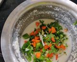 A picture of step 1 of Vegetable idly.
