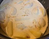 Une image de l'étape 2 de Cabillaud sauce safran.