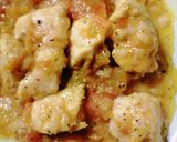 Foto del passaggio 2 della ricetta Bocconcini di petto di pollo ai pomodori verdi e curcuma