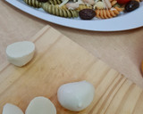 Foto del paso 5 de la receta: Ensalada de 10 ingredientes esenciales básicos de la cocina italiana + postre de otros 3 ing ❤️ 🇮🇹 🤌🏼