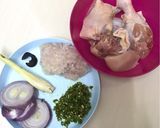 Gambar langkah 1 resipi Ayam Cili Api Hijau Simple.