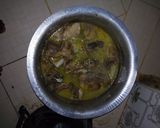 A picture of step 1 of Bone soup.