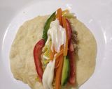 A picture of step 4 of Tuna Roll.