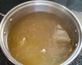 A picture of step 7 of Simple chicken stock.